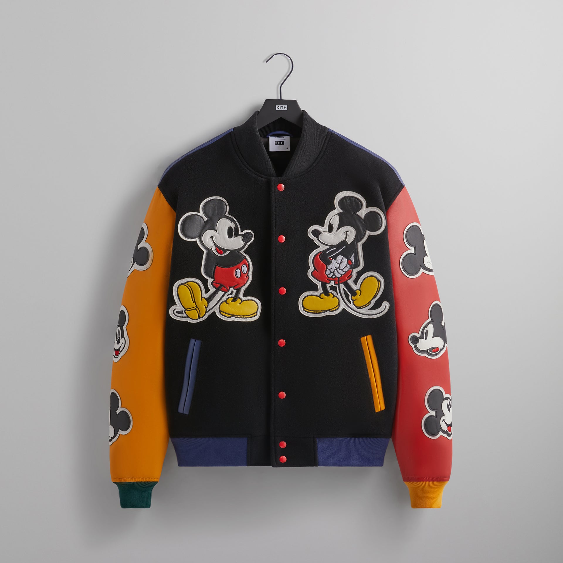 Disney | Erlebniswelt-fliegenfischenShops for Mickey & Friends Wool Varsity Jacket pura - Black