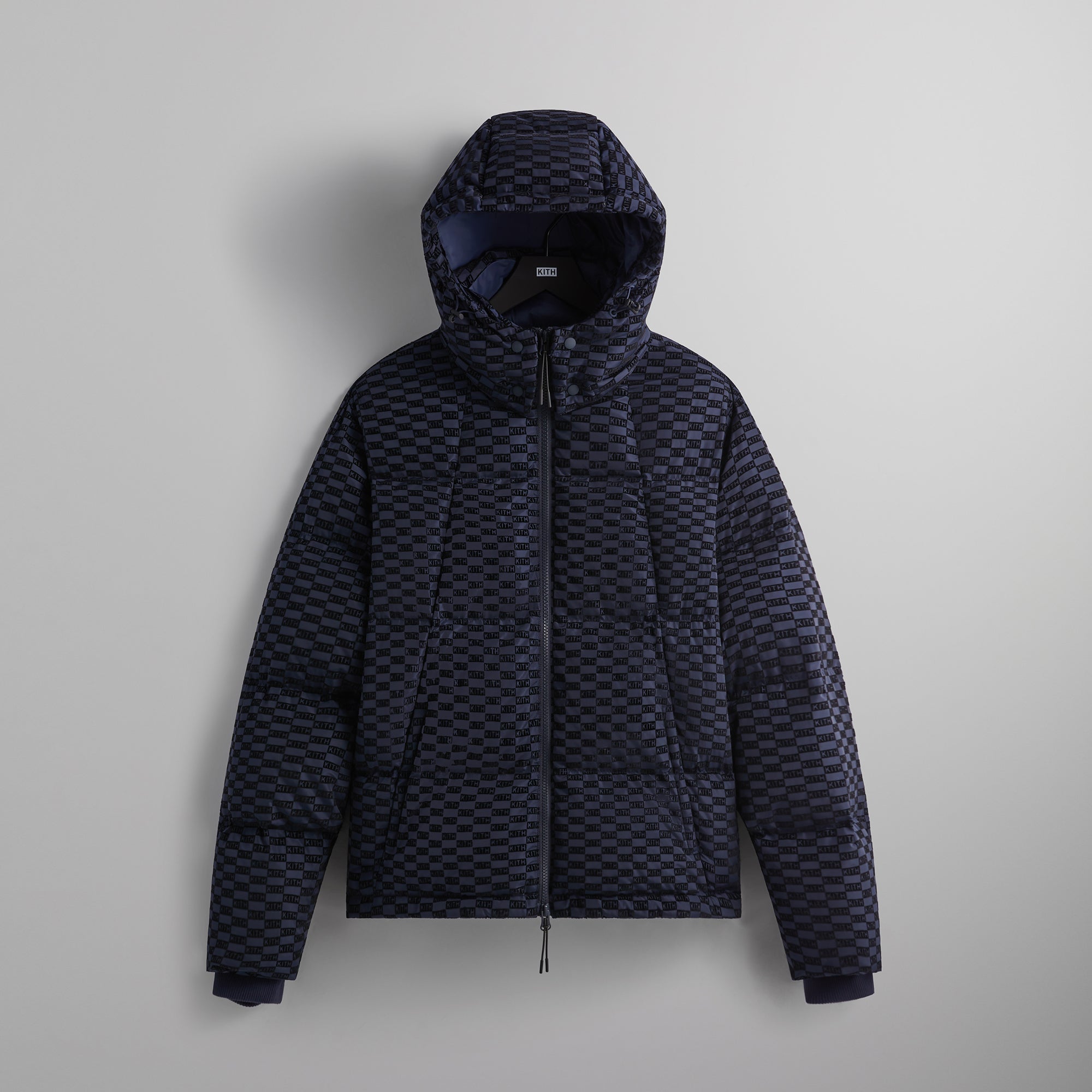 Kith Monogram Midi Puffer - Nocturnal