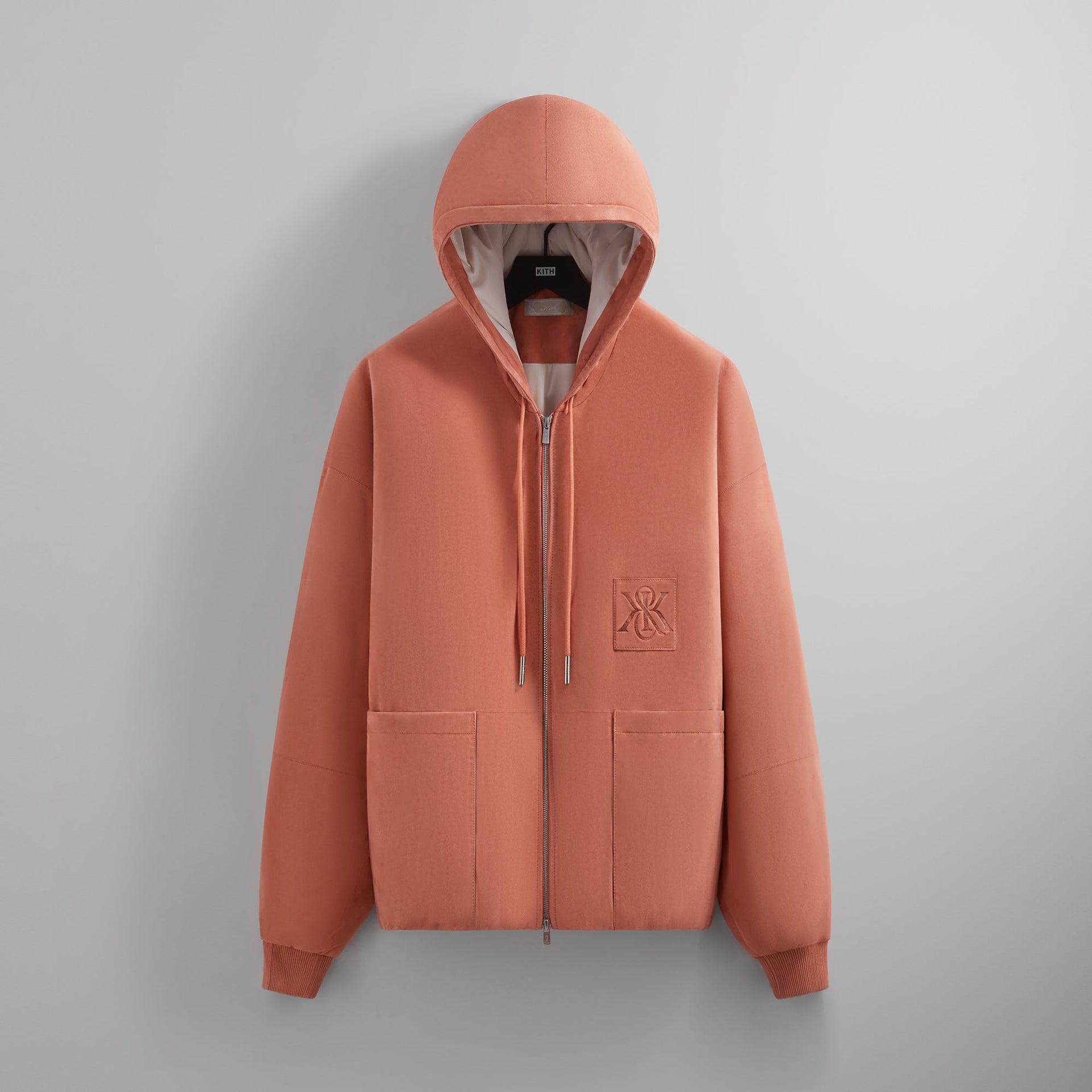 Kith Puffed Suede Jaysen Hoodie - Coho PH