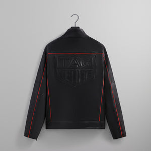 GW / Fr Leather Racing Jacket - Black