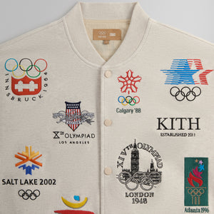 Kith for Olympics Heritage Marvin Bomber Jacket - Sandy Heather