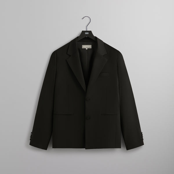 &Kin Tropical Wool Erik Blazer - Black – Kith