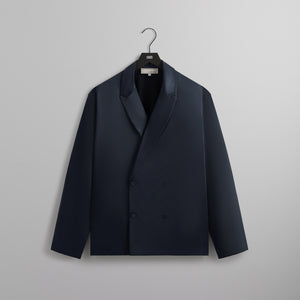 &Kin Vintage Satin Odin Blazer - Nocturnal