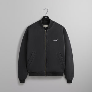 Kith Fleece Avery Bomber Jacket - Black