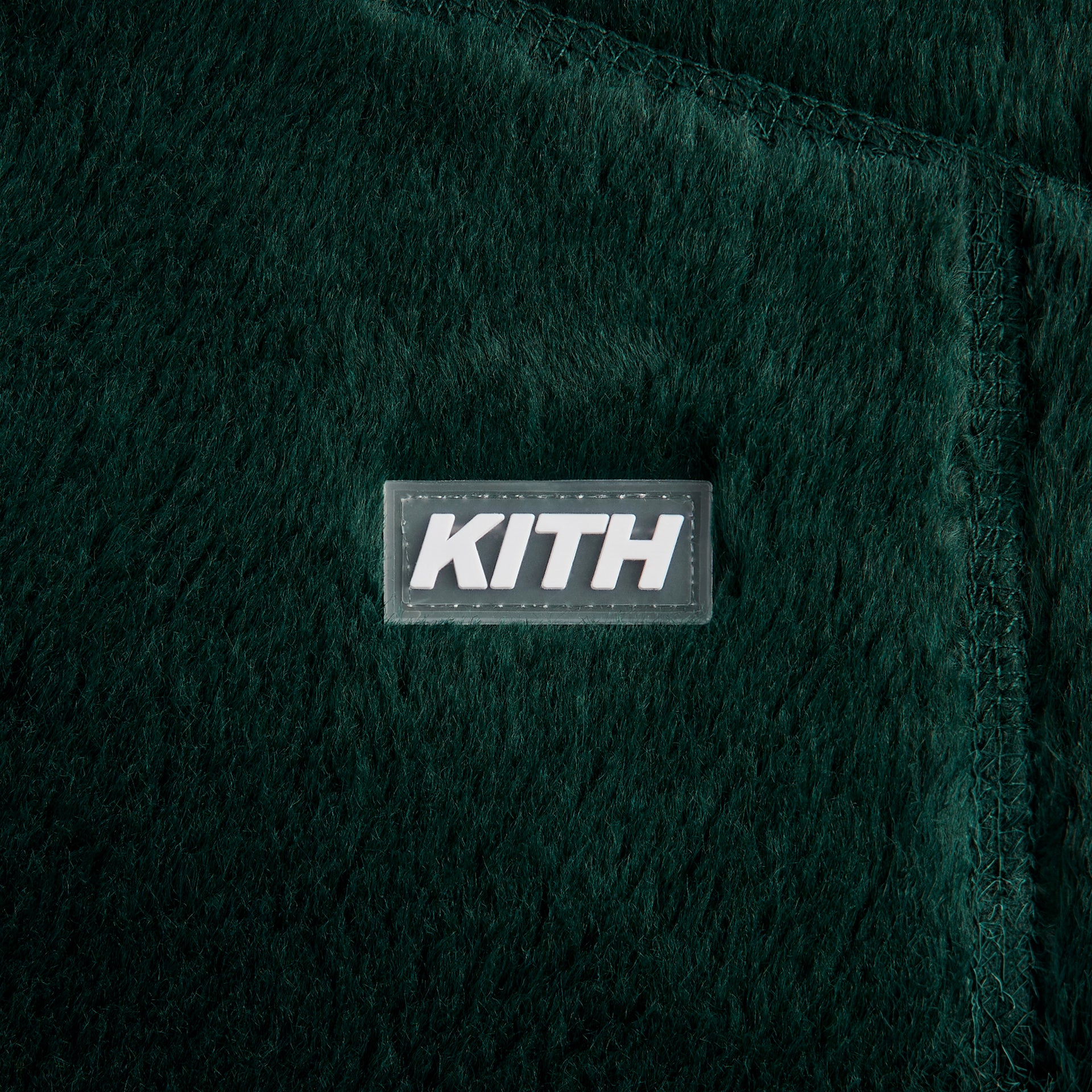 Kith Ombre Wave Harper Vintage Sherpa Full Zip - Chronicle