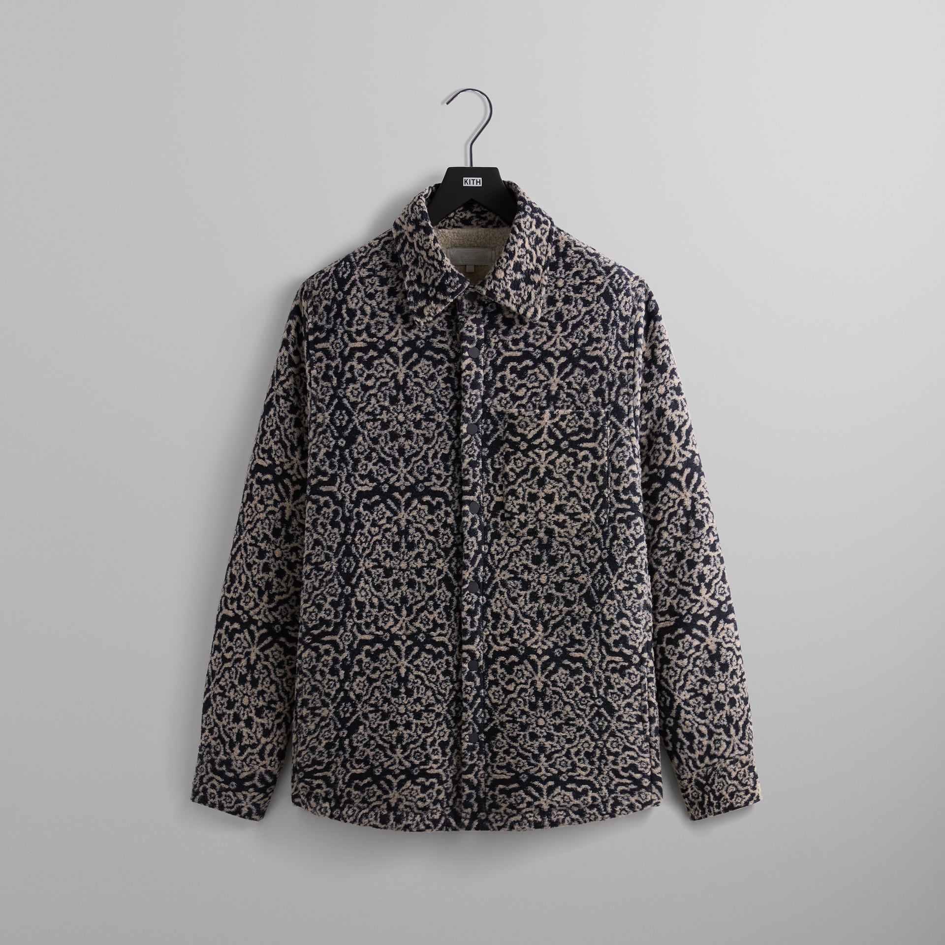 Kith Paloma Tile Jacquard Sheridan Jacket - Nocturnal