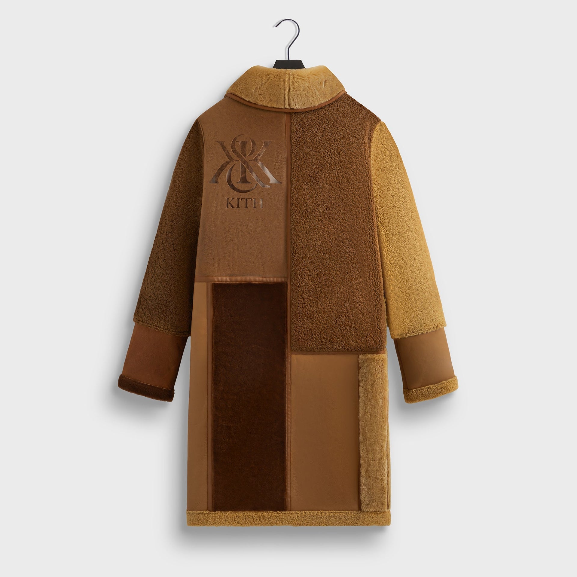 Kith Shearling Patchwork Becker Coat - Mesa - PH