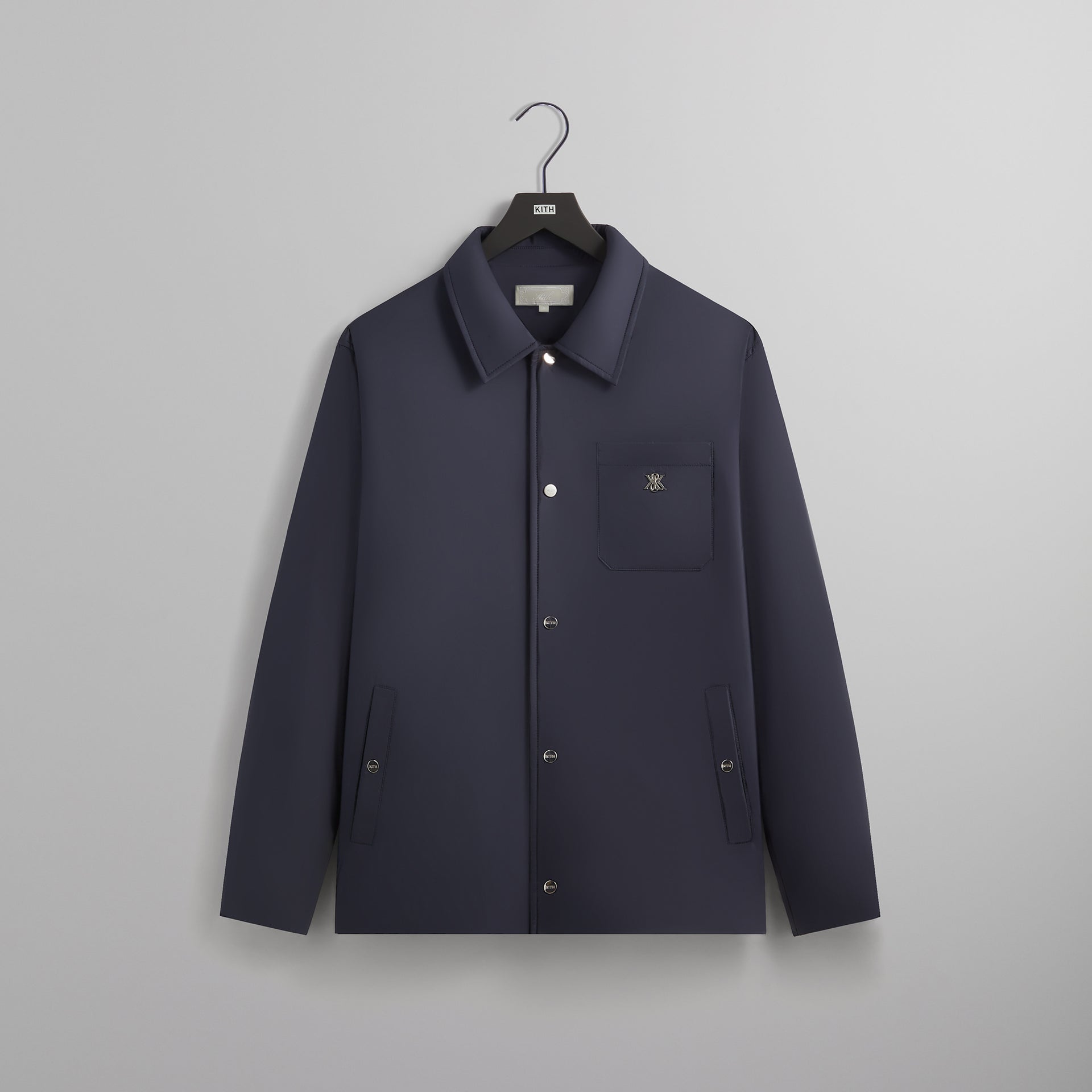 Kith Puffed Nylon Reed Shirt Jacket - Nocturnal