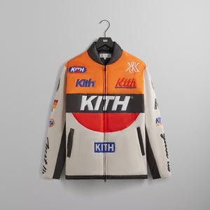 Kith Full Zip Brixton Puffed Shirt Jacket - Sandrift