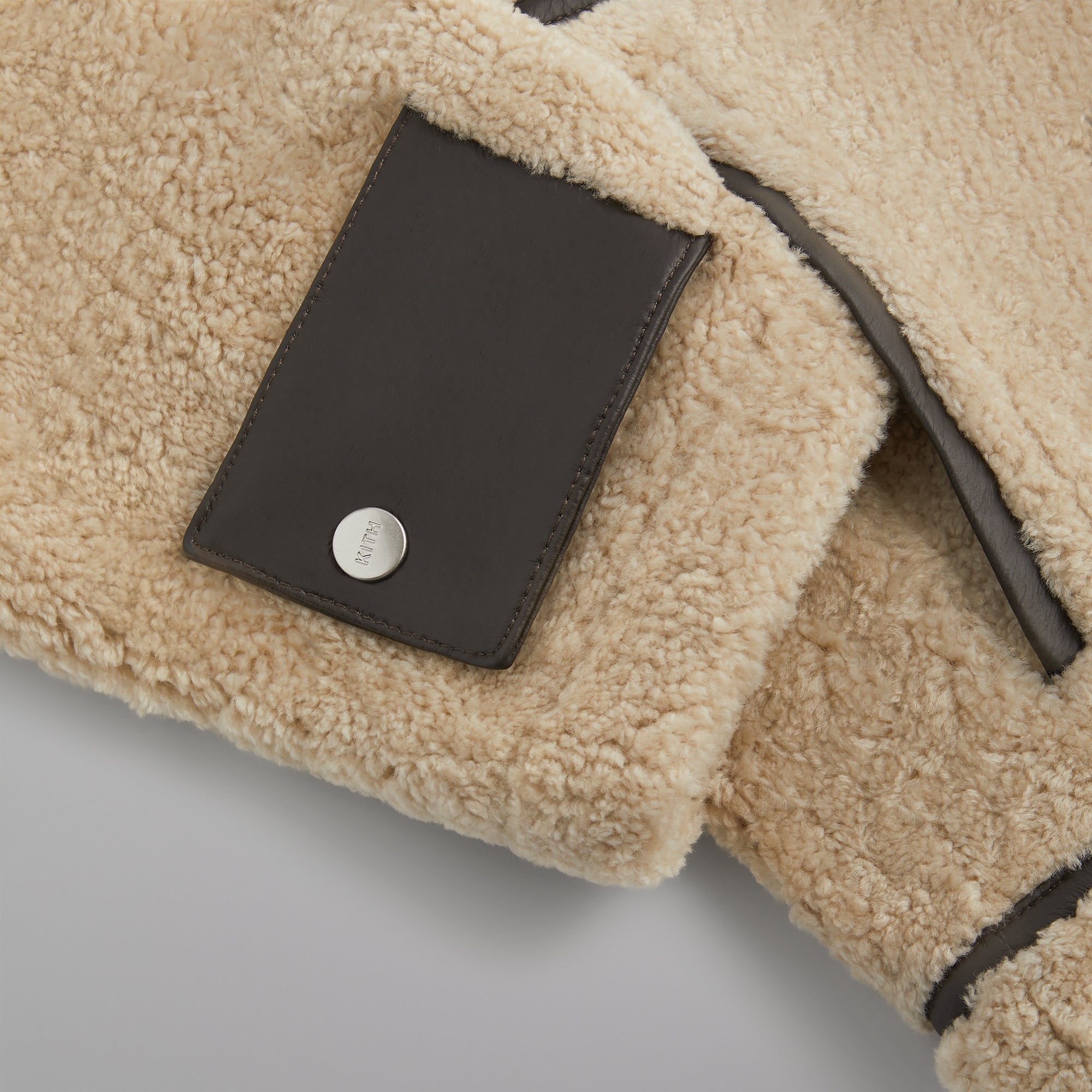 Kith Shearling Lucian Jacket - Curb Kith Shearling Lucian Jacket - Curb