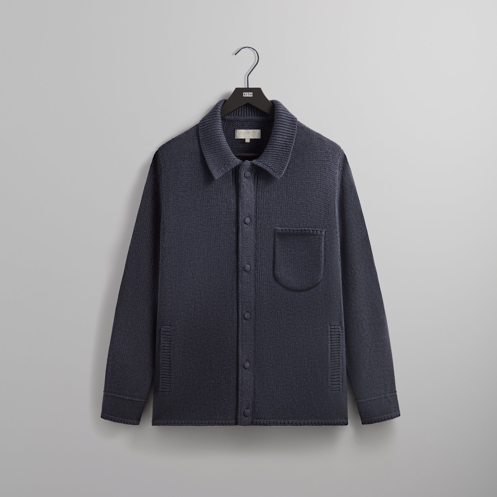 Kith Chunky Knit Ginza Cardigan Tincture Heather