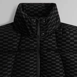 Kith Monogram Midi Puffer - Black