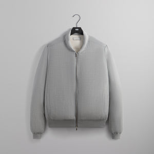 &Kin Liam Puffed Bomber Jacket - Light Heather Grey