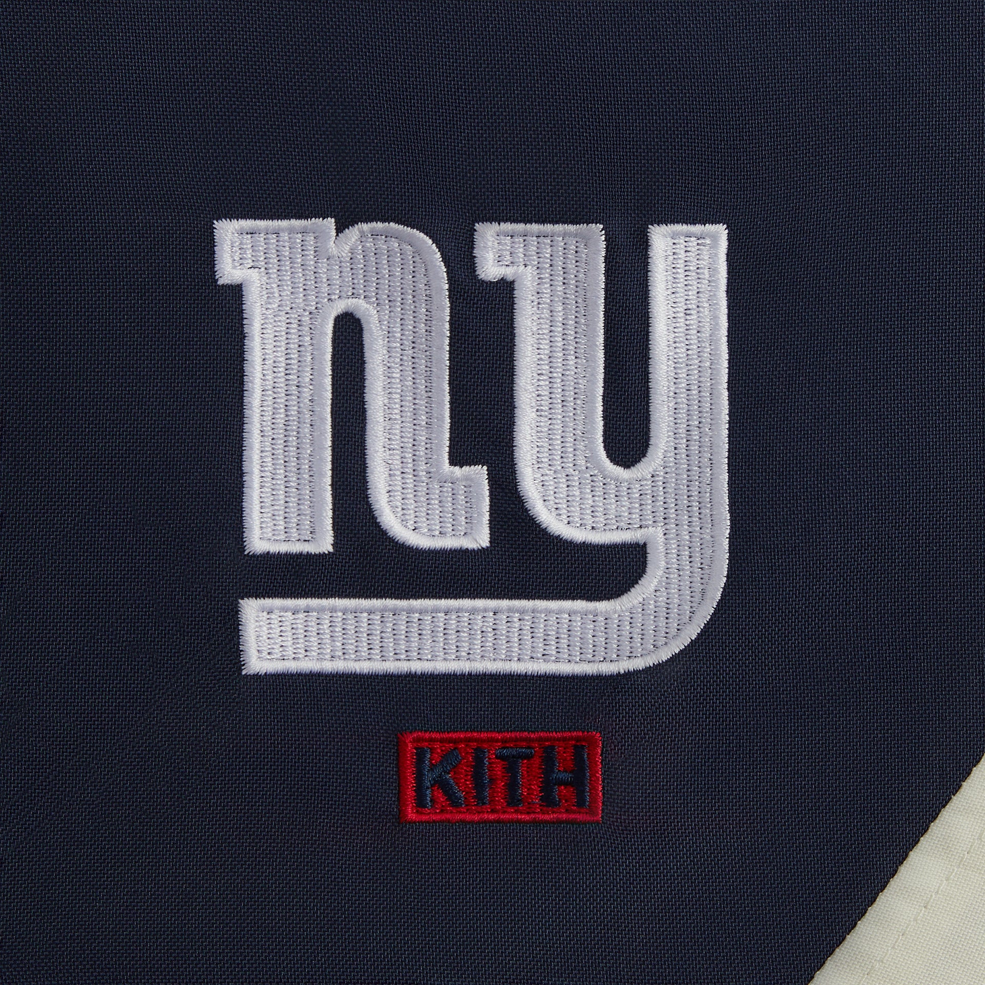 Kith & '47 for the NFL: Giants Quarter Zip Anorak With Hood - Nocturnal