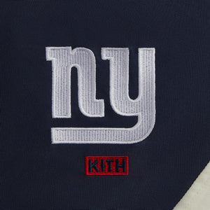 Kith & '47 for the NFL: Giants Quarter Zip Anorak With Hood - Nocturnal PH