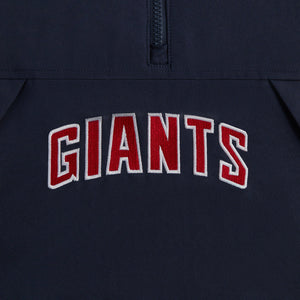 Kith & '47 for the NFL: Giants Quarter Zip Anorak With Hood - Nocturnal PH