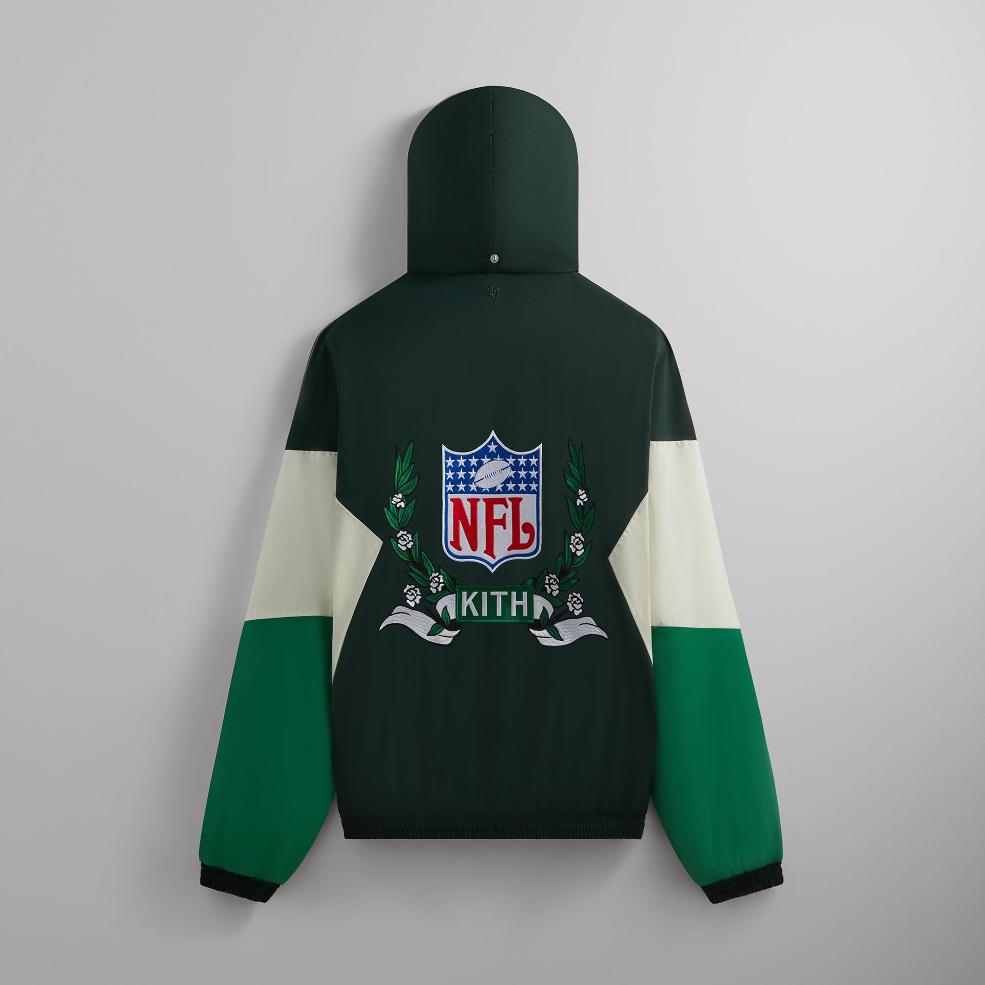 Kith & '47 for the NFL: Eagles Quarter Zip Anorak With Hood - Stadium