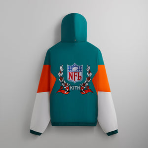 Kith & '47 for the NFL: Dolphins Quarter Zip Anorak With Hood - Center PH