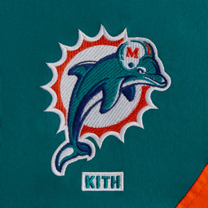 Kith & '47 for the NFL: Dolphins Quarter Zip Anorak With Hood - Center