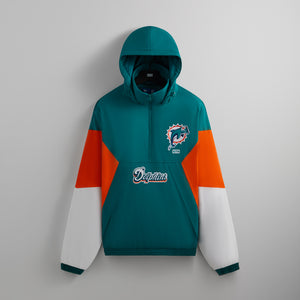 Kith & '47 for the NFL: Dolphins Quarter Zip Anorak With Hood - Center