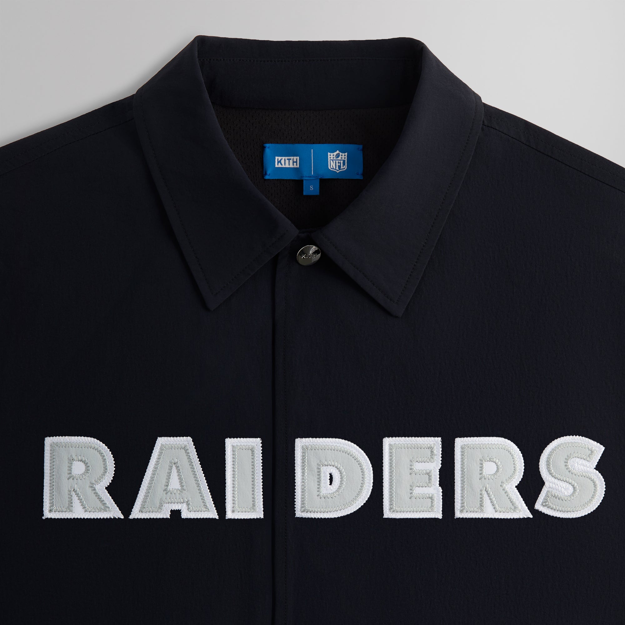 kith NFL RAIDERS ジャケット Kith x Jeff Hamilton NFL Raiders Leather Varsity Jacket