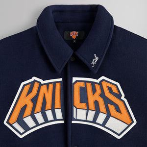 Kith for the New York Knicks Empire Wool Coaches Jacket - Nocturnal PH