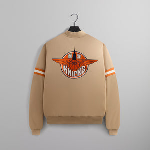 Kith for the New York Knicks Wings Satin Bomber Jacket - Stock