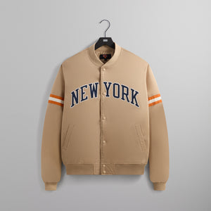 Kith for the New York Knicks Wings Satin Bomber Jacket - Stock