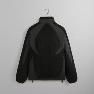 Batman | Kith Quarter Zip Sherpa Jacket - Black