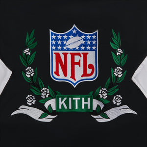 Kith & '47 for the NFL: Jets Quarter Zip Anorak With Hood - Black PH