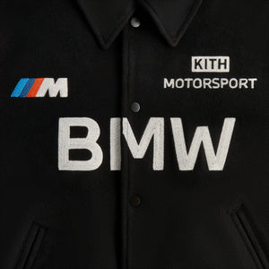 UrlfreezeShops for BMW Wool Coaches Jacket - Black