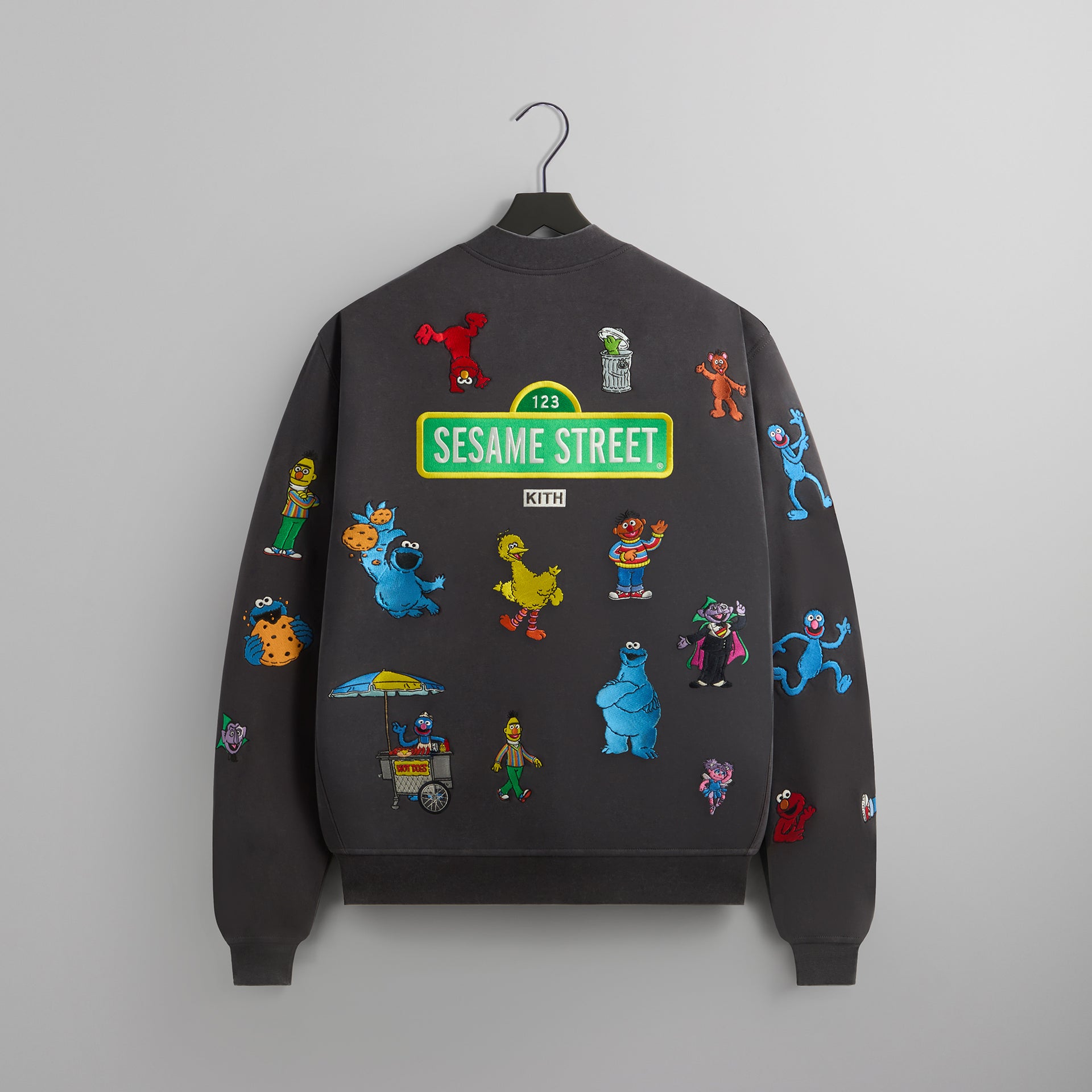 Kith for Sesame Street Marvin Bomber Jacket - Hematite