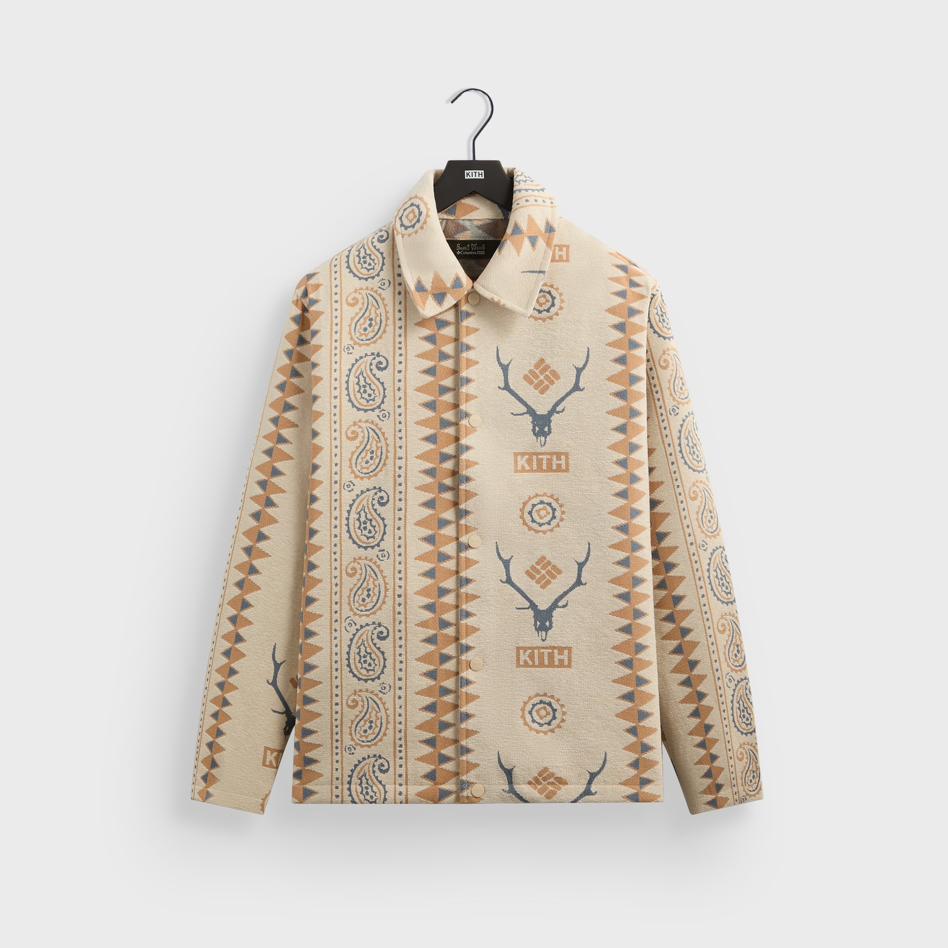 Kith & South2 West8 for Columbia Tapestry Coaches Jacket - Waffle