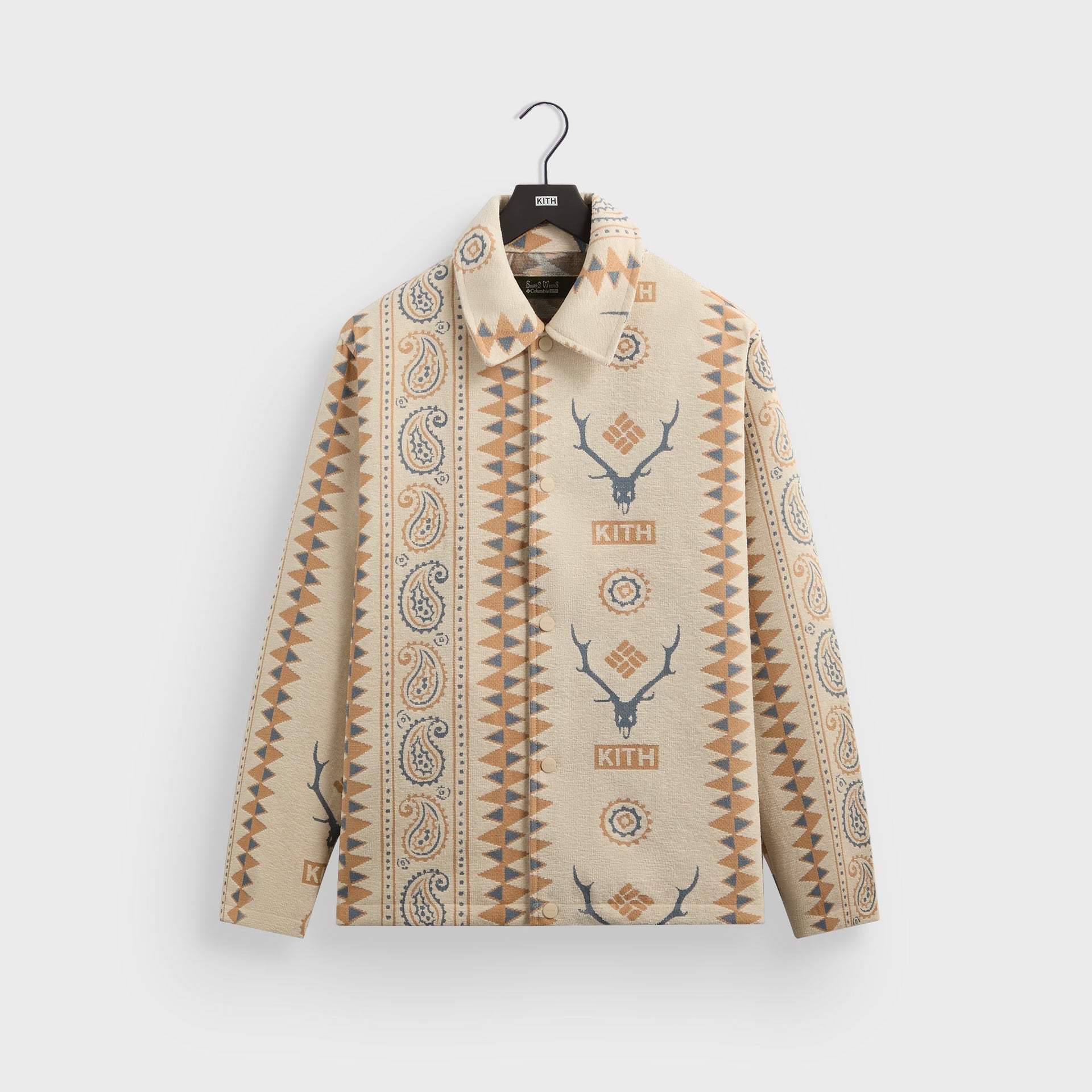 Kith & South2 West8 for Columbia Tapestry Coaches Jacket - Waffle PH