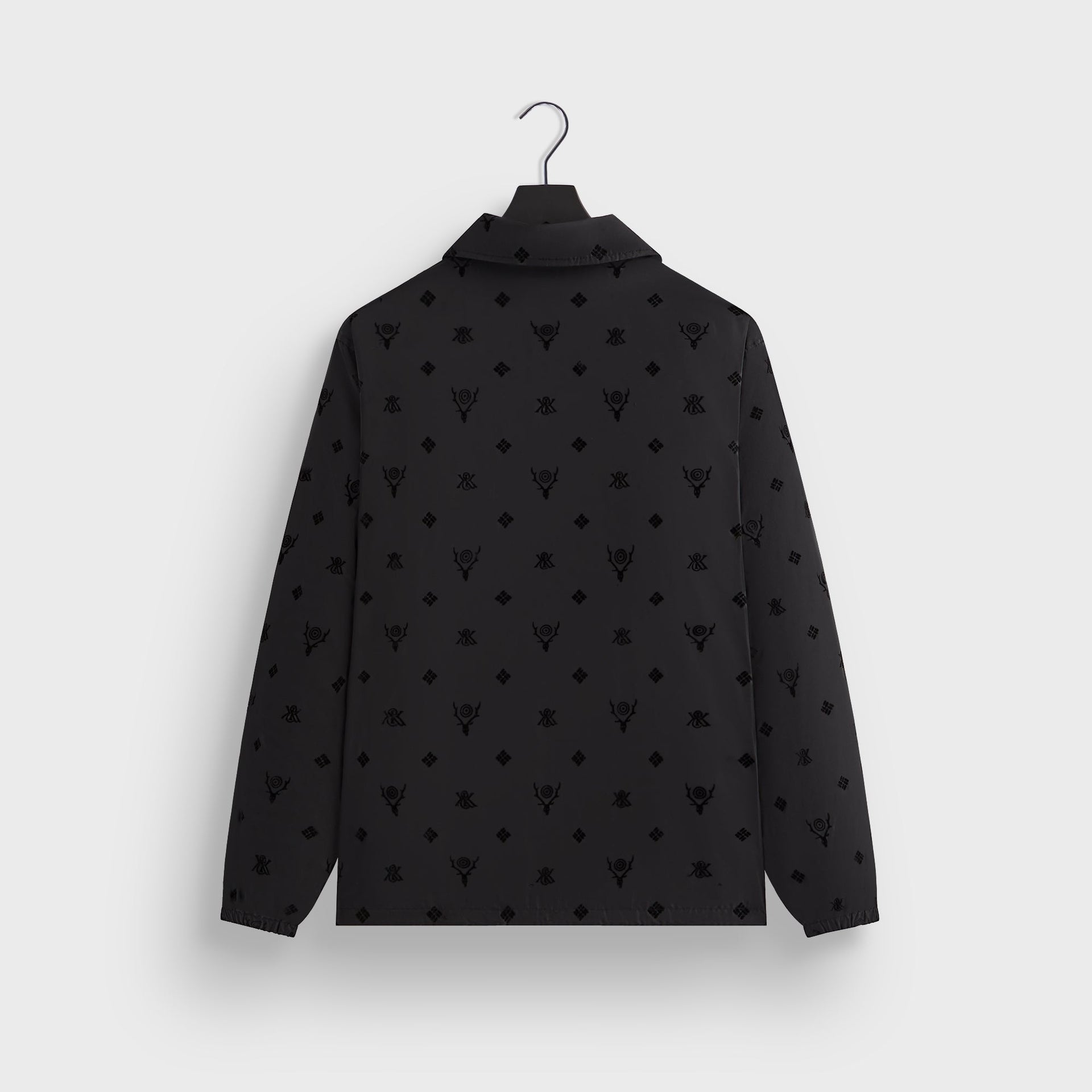 Kith & South2 West8 for Columbia Flocked Monogram Coaches Jacket - Black PH