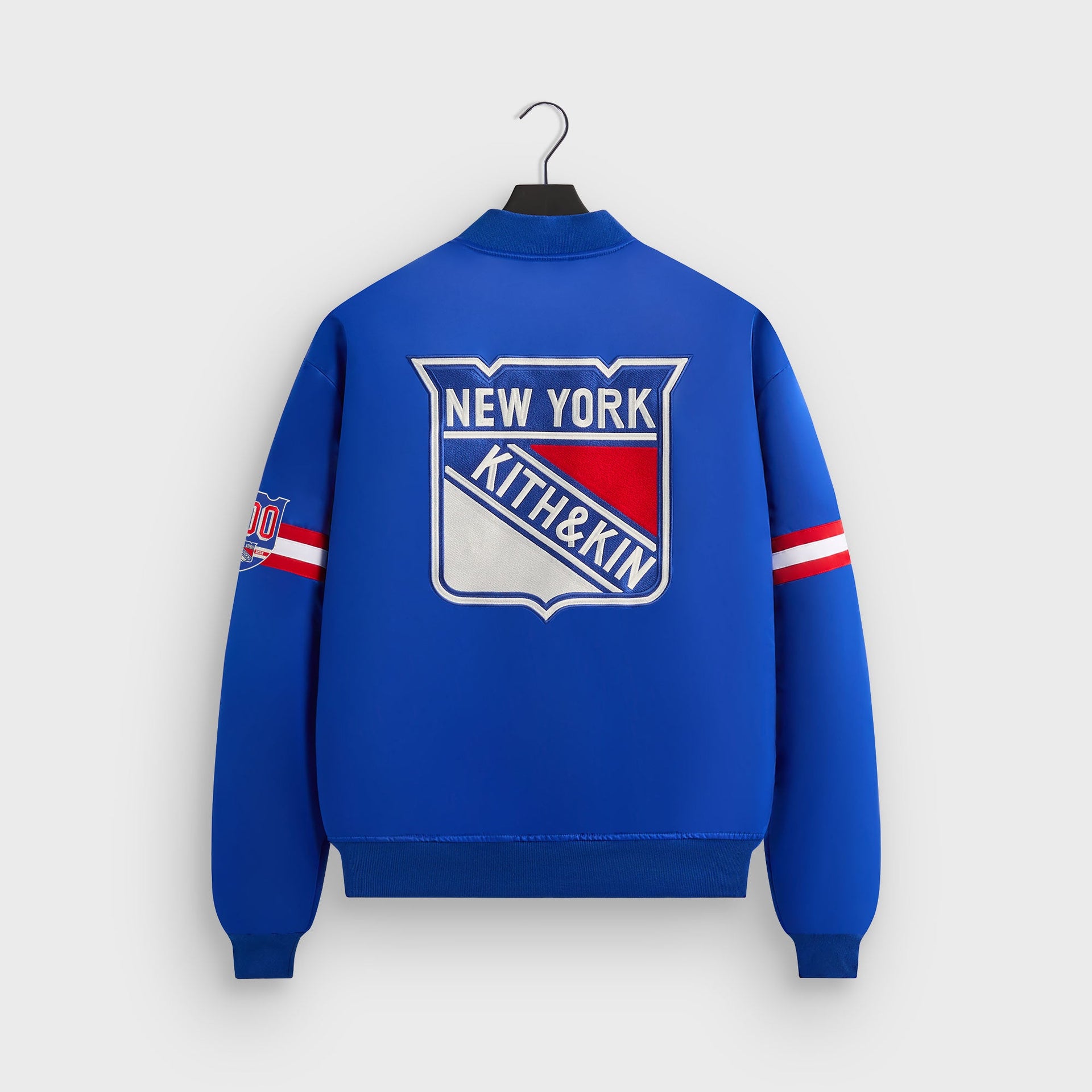 Kith for the New York Rangers Satin Bomber Jacket - Cyclone PH