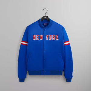 Kith for the New York Rangers Satin Bomber Jacket - Cyclone