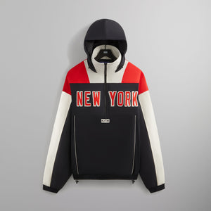 Kith for the New York Rangers Quarter Zip Anorak - Black