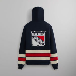 Kith for the New York Rangers Sierra Knit Bomber - Nocturnal