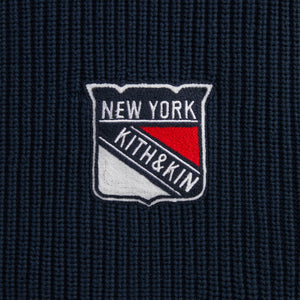 Kith for the New York Rangers Sierra Knit Bomber - Nocturnal PH