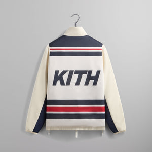 Kith for the New York Rangers Polar Fleece Full Zip - Sandrift PH