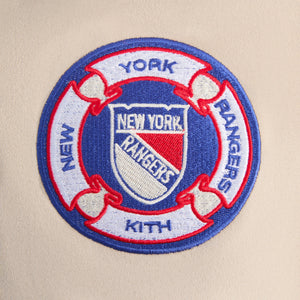 Kith for the New York Rangers Faux Suede Lamont Coaches Jacket - Nocturnal PH