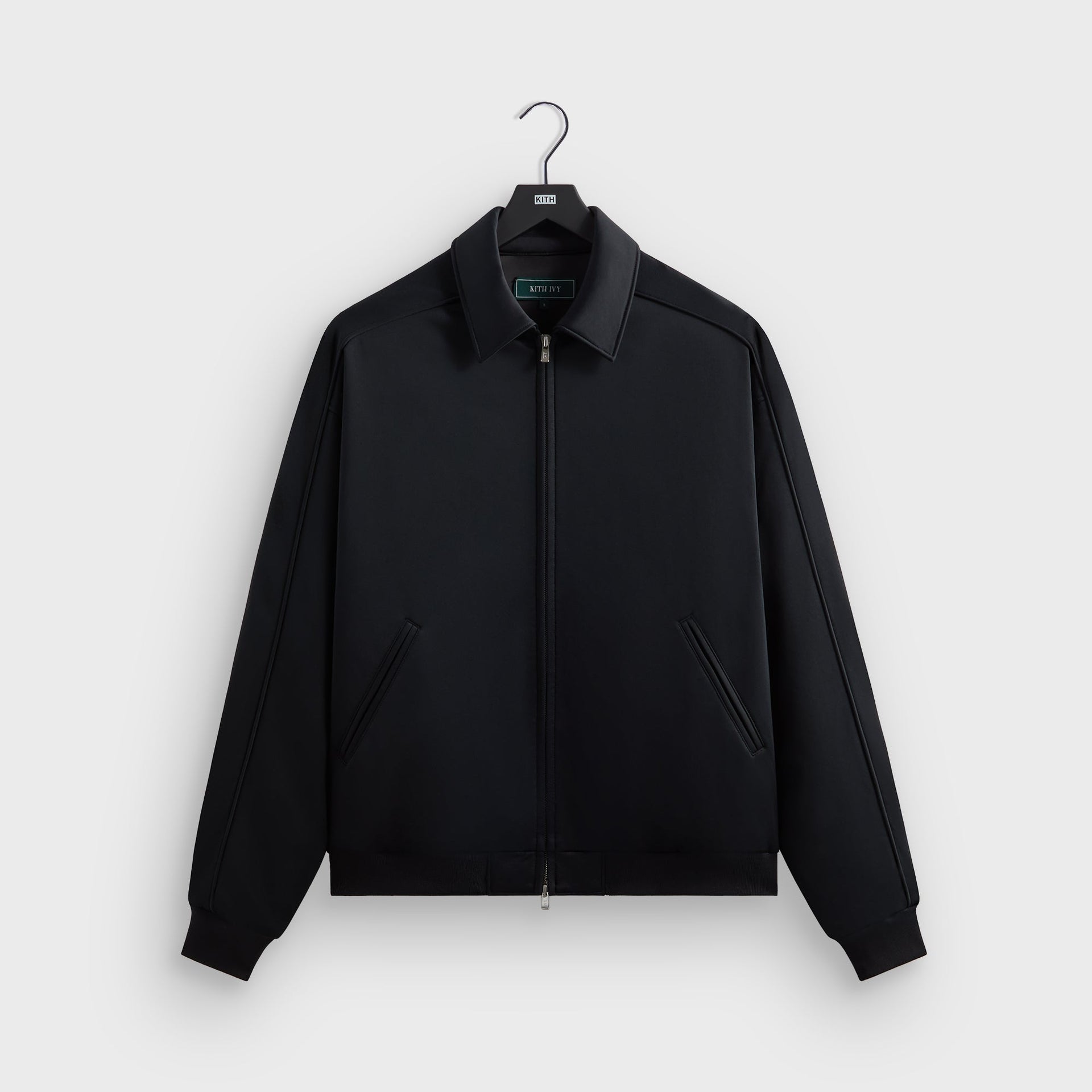 Kith Ivy Tricot Souvenir Jacket - Black - PH