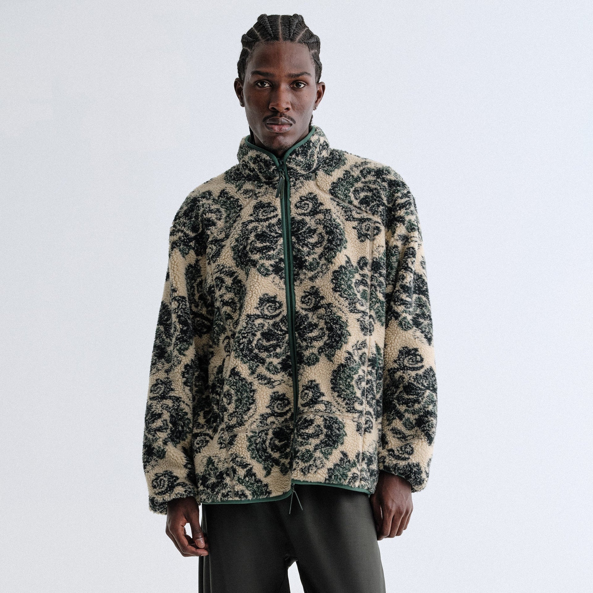 Kith Damask Floral Sherpa Harper Jacket - Eternal - PH