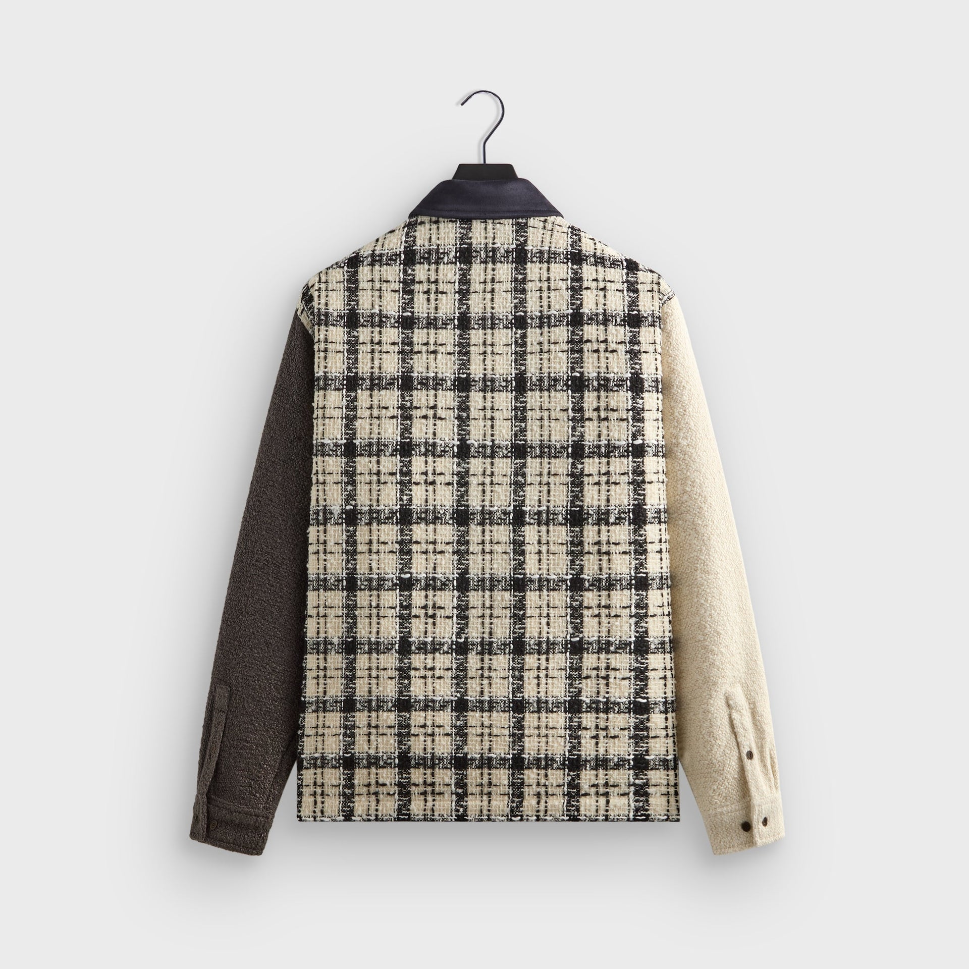 Kith Mixed Tweed Boxy Collared Overshirt - Sandrift - PH