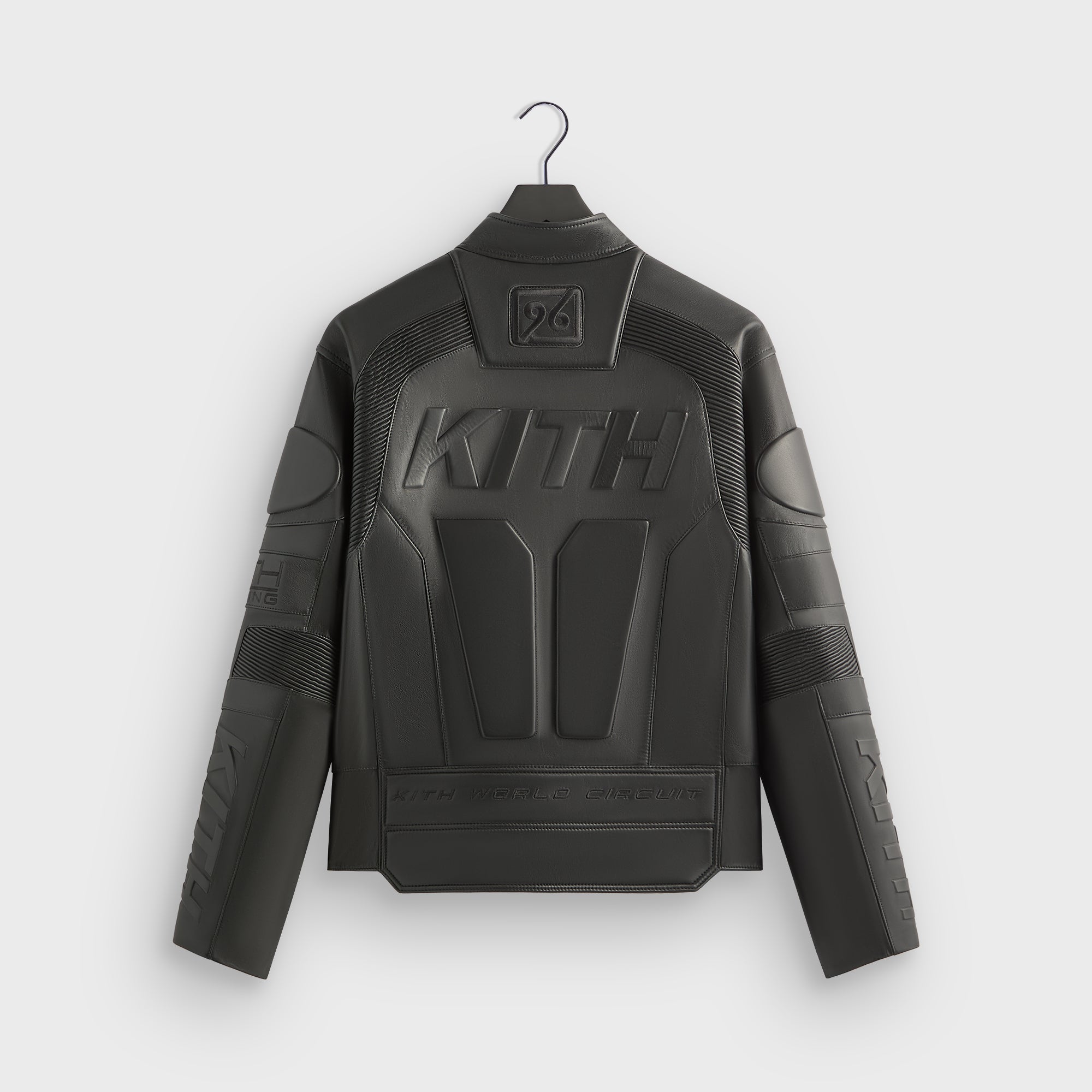 Kith Leather Wayne Moto Jacket - Black