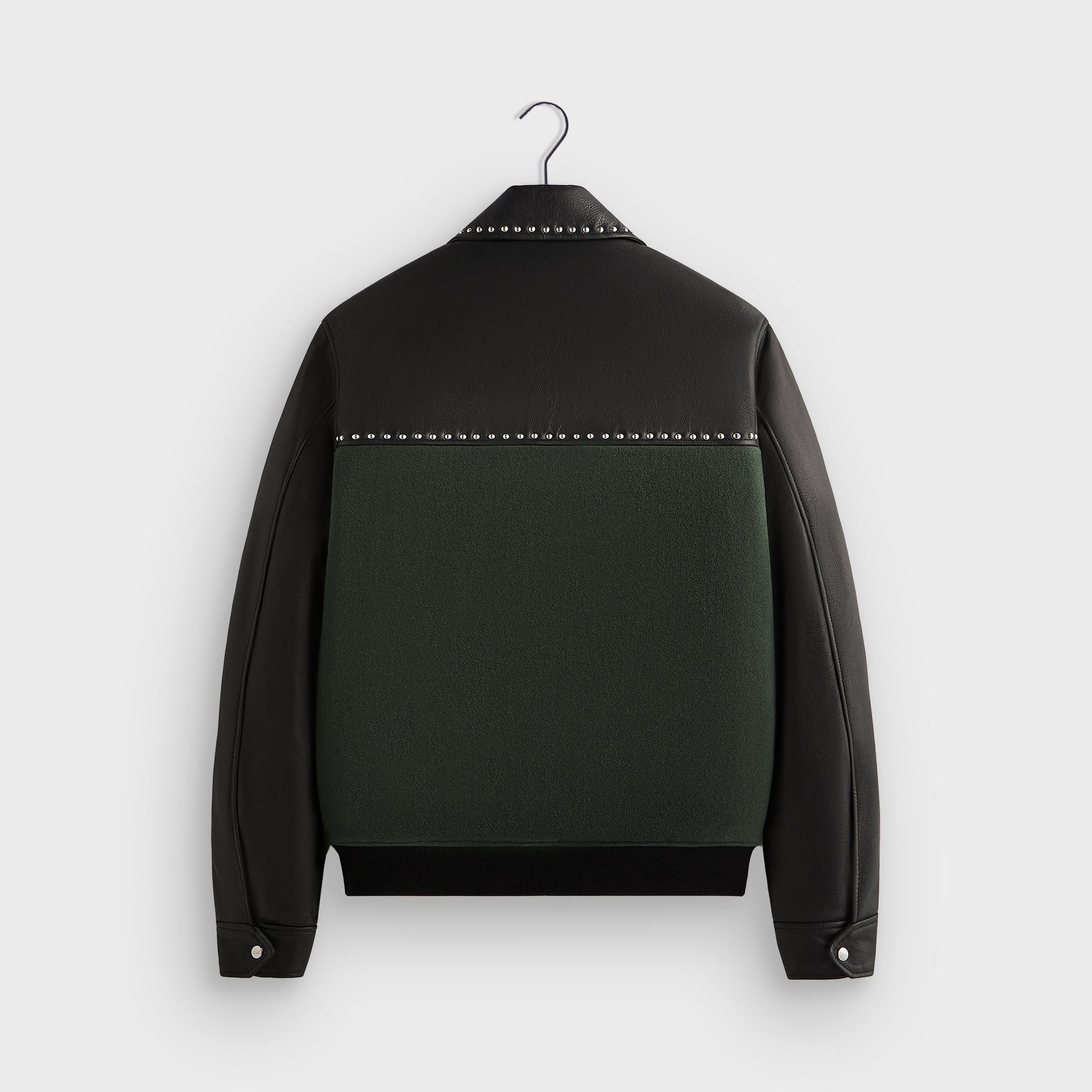 Kith Leather Combo Varsity Jacket - Machine - PH