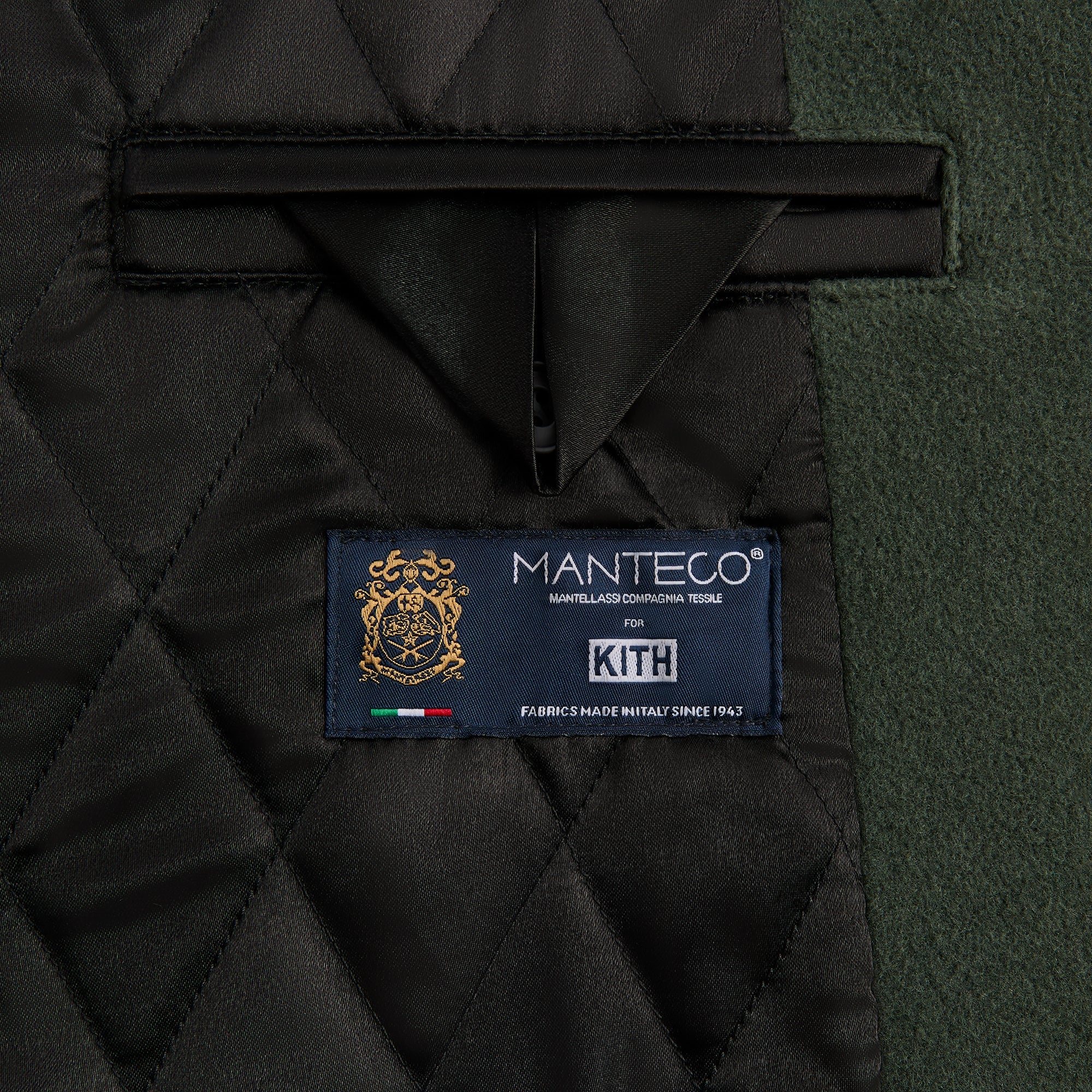 Kith Leather Combo Varsity Jacket - Machine