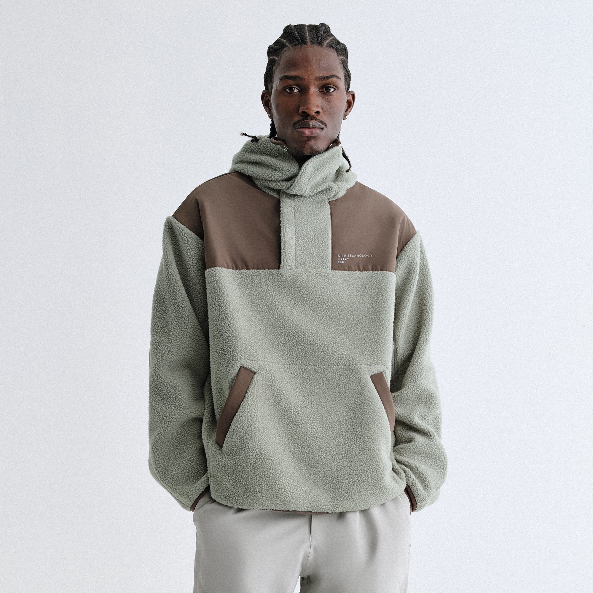 Kith Brockwell Sherpa Hoodie - Pavilion