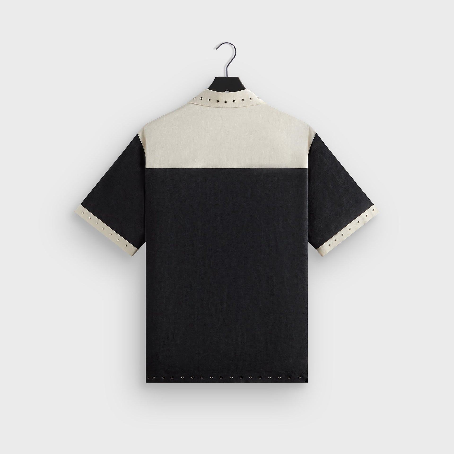 &Kin Sawyer Short Sleeve Camp Collar Shirt - Black PH